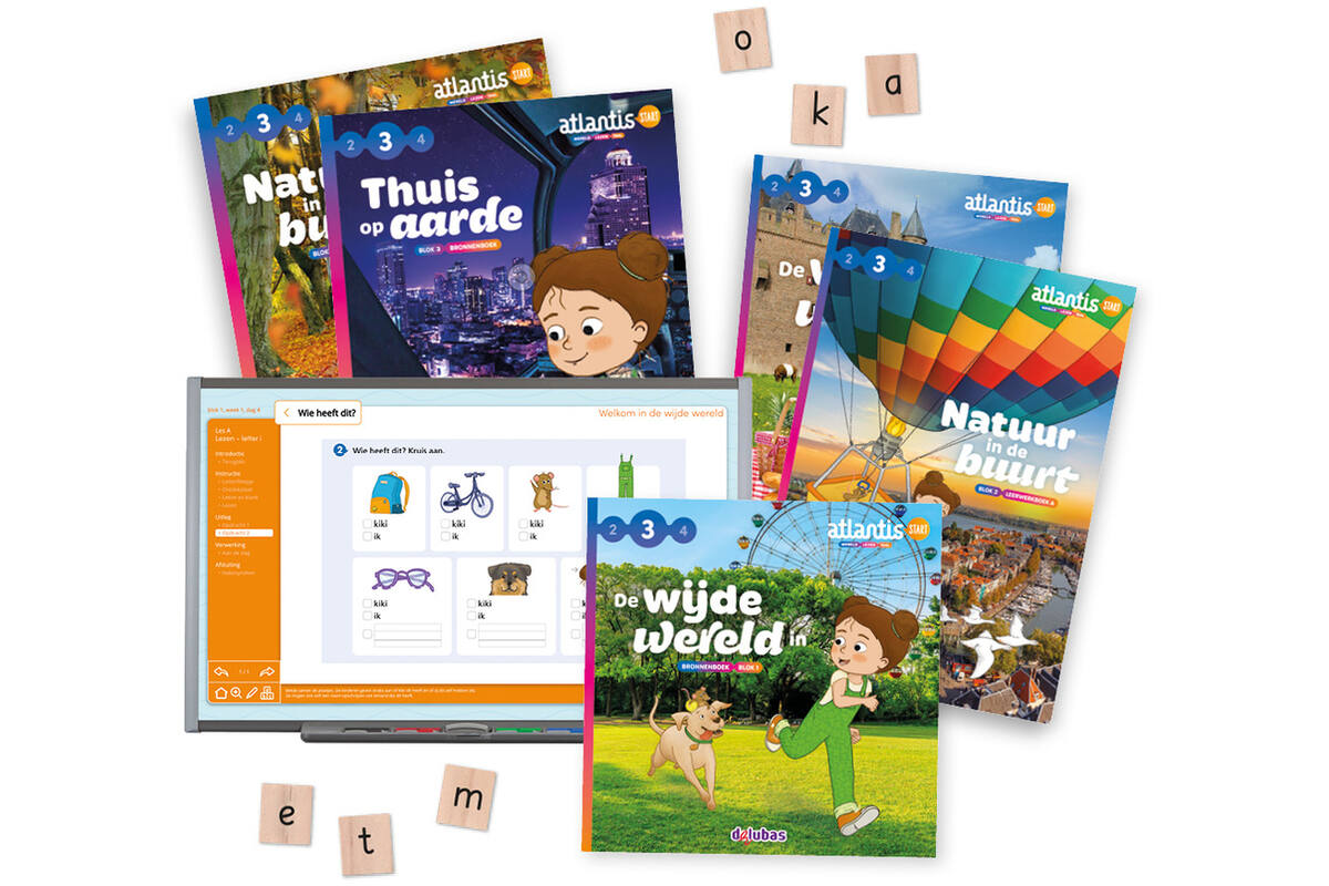 Atlantis Start antwoordenboek B blok 4
